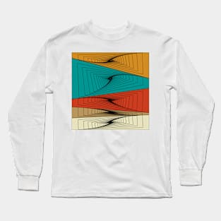 abstract Long Sleeve T-Shirt